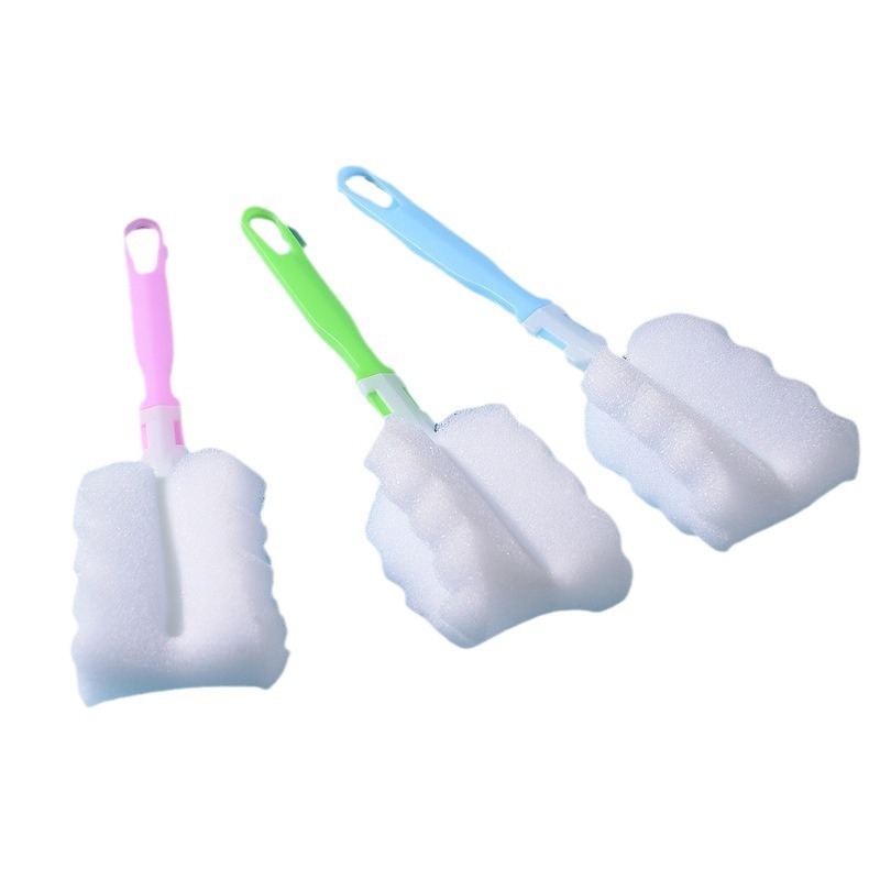 Spot Wholesale Household Brush, Thermos Cup Brush, Bottle Brush, Sponge Cleaning Cup Brush, Kitchen Cleaning Brush