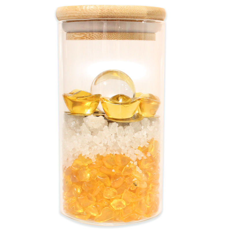 Manufacturer's In-Stock Anren Water Five Yellow Two Black Feng Shui Amulet Dragon Silver Anren Water Ornament Home Decoration Wholesale