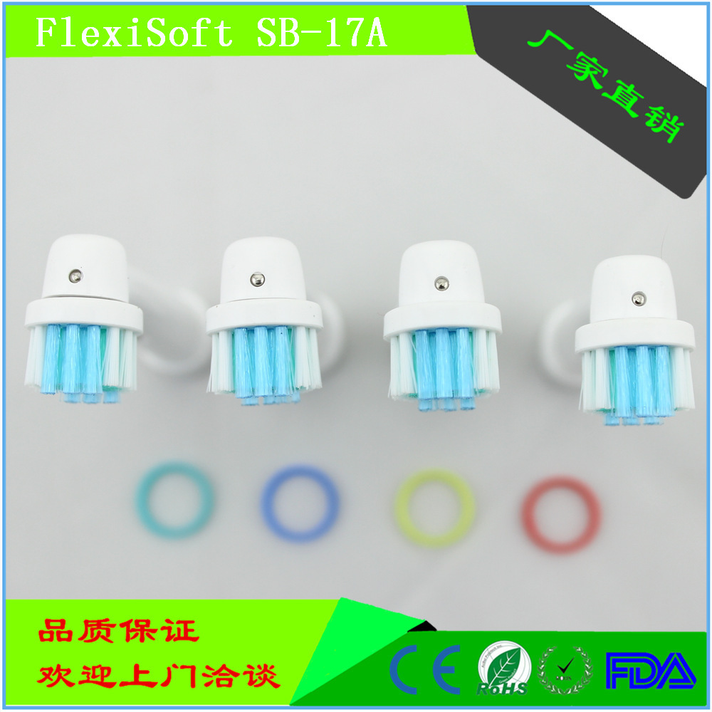 Suitable for Oralb Oral B Electric Toothbrush Head Neutral Sb-17A/Eb-17 Toothbrush Dupont Hair Replaceable Brush Head