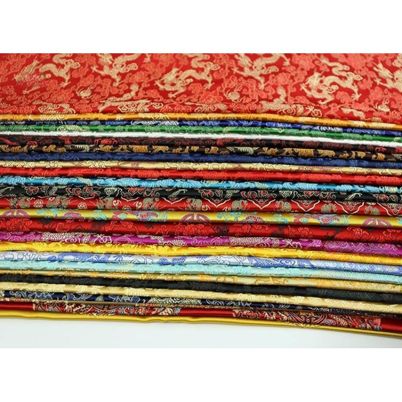 Brocade Fabric Pattern Clothing Chinese Brocade Pattern Fabric Ancient Costume Han Dynasty Tang Suit Lining Clothes Silk