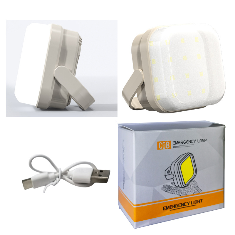 Dake Outdoor Lighting Camping Style Tent Light Super Bright Three-Speed Multi-Functional Camping Style Light Cob Work Auto Repair Emergency Light