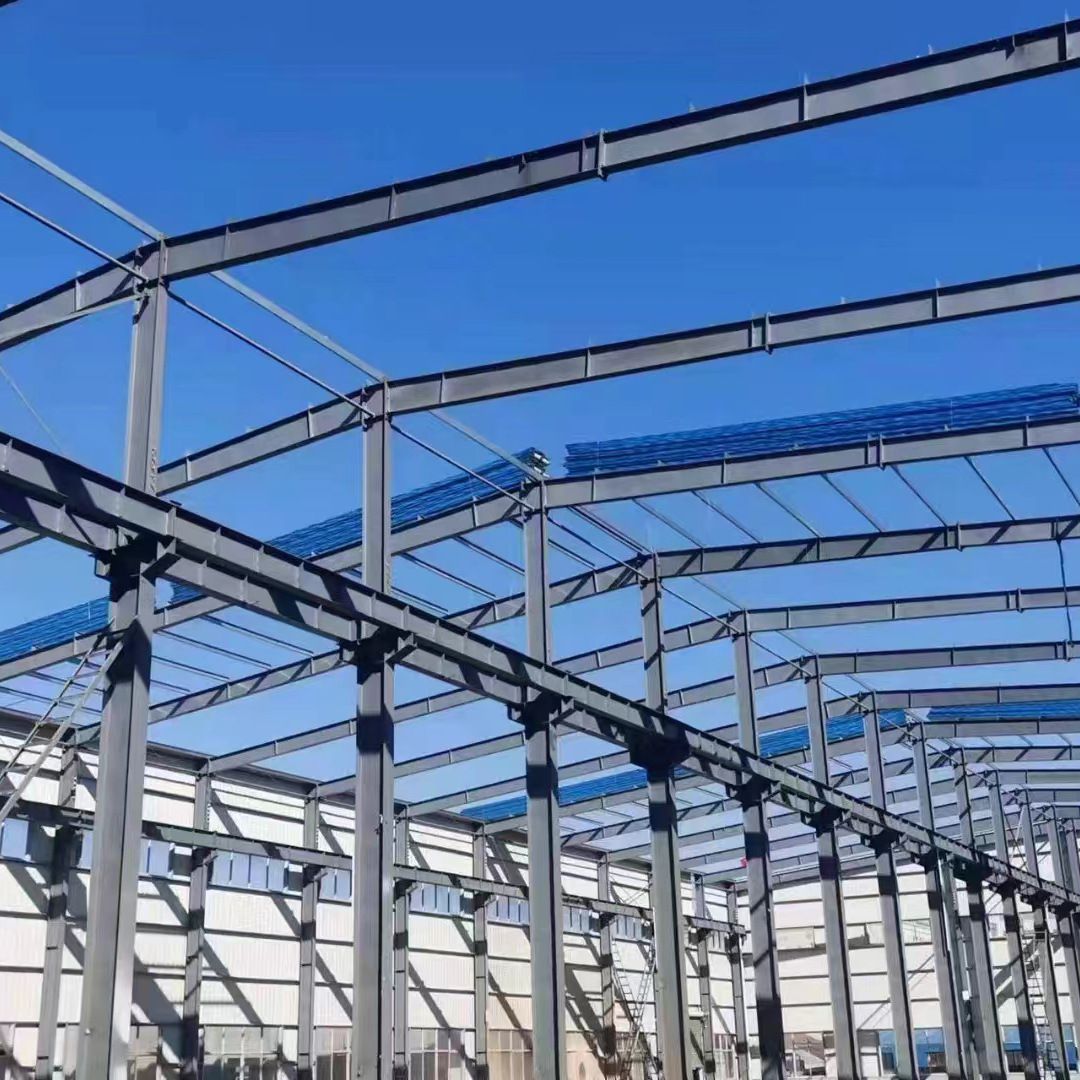 Undertake steel structure workshop warehouse construction large-span engineering construction multi-storey steel structure building