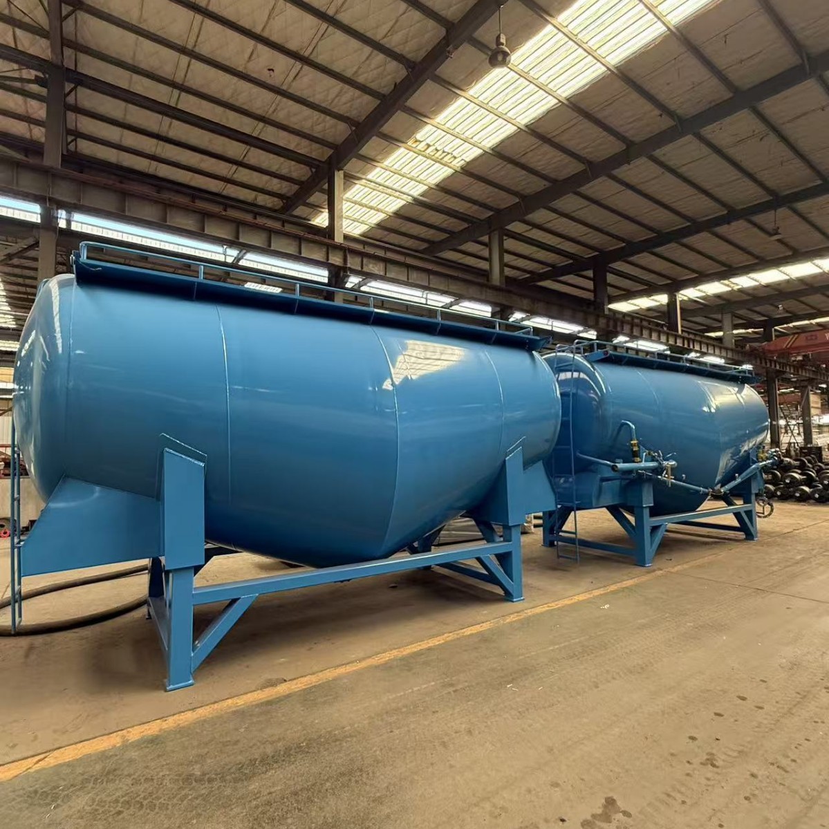 Cross-Border 50 Cubic Bulk Cement Tank Semi-Trailer Bulk Granular Urea Tank Dry Mixed Mortar Tank Calcium Hydroxide Tank