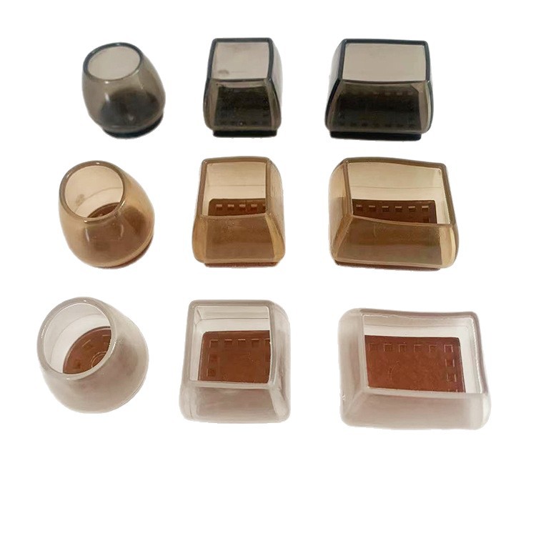 Silicone Table and Chair Foot Covers, Chair Bags, Stool Foot Pads, Non-Slip Silent Home Dormitory Dining Table Stools, Soundproof Non-Slip Pads