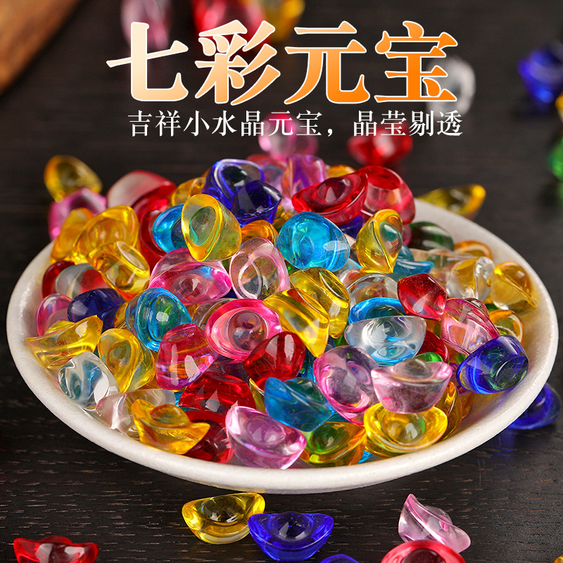 Цитриновый слиток, красочный маленький слиток, домашние украшения, рог изобилия, подарки на новоселье, декор для входа и гостиной