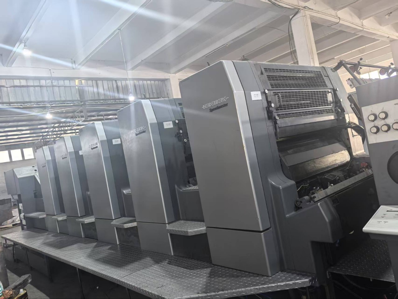 Supply 07 and 03 Heidelberg Cd102 Five-Color High Configuration