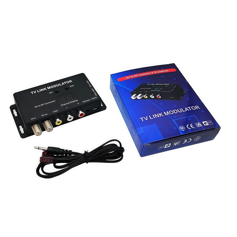 Модуль TV Link AV в RF преобразователь и ИК удлинитель TM07