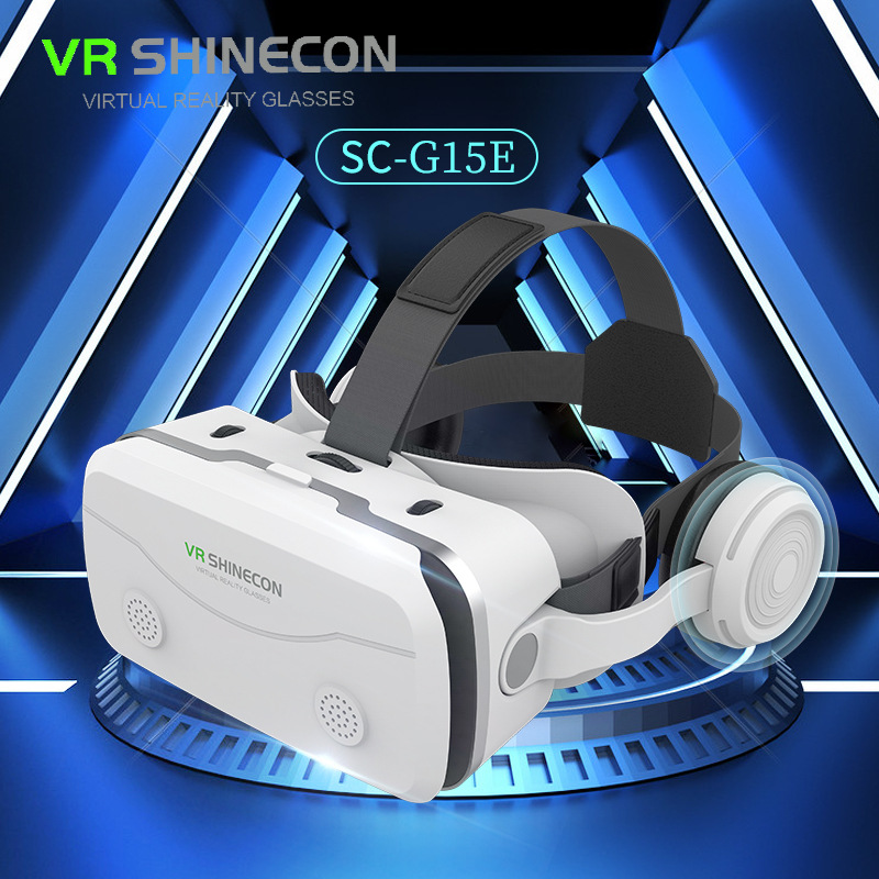 Cross-Border G15E Vr Glasses Virtual Reality Game Movie Smartphone Headset All-In-One Head-Mounted Glasses