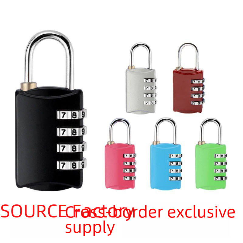 Cross-border combination password padlock luggage backpack schoolbag password padlock zinc alloy gym password lock