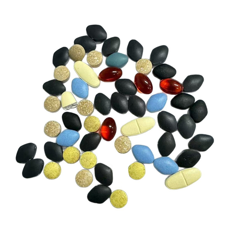 Multivitamin Tablet Candy Manufacturer Wholesale Fruity Adult Vitamin B Group Processing Tablets for Middle-Aged and Elderly People