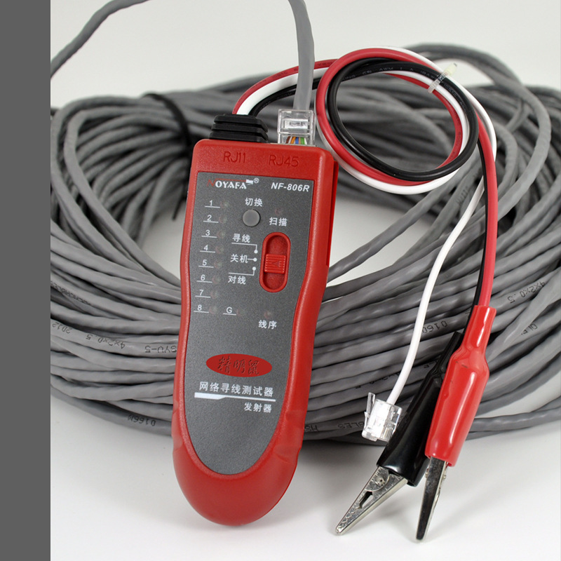 Jingming Mouse Factory wholesale NF-806R Line Finder Line Finder network line detector multi-function line inspection detector