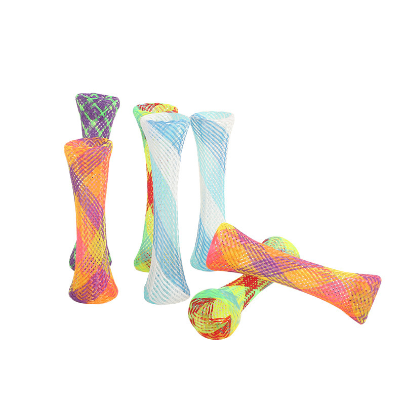 Cat Toy Free Folding Spring Multicolor Beating Telescopic Hose Factory Goods Cross-border Pet Products