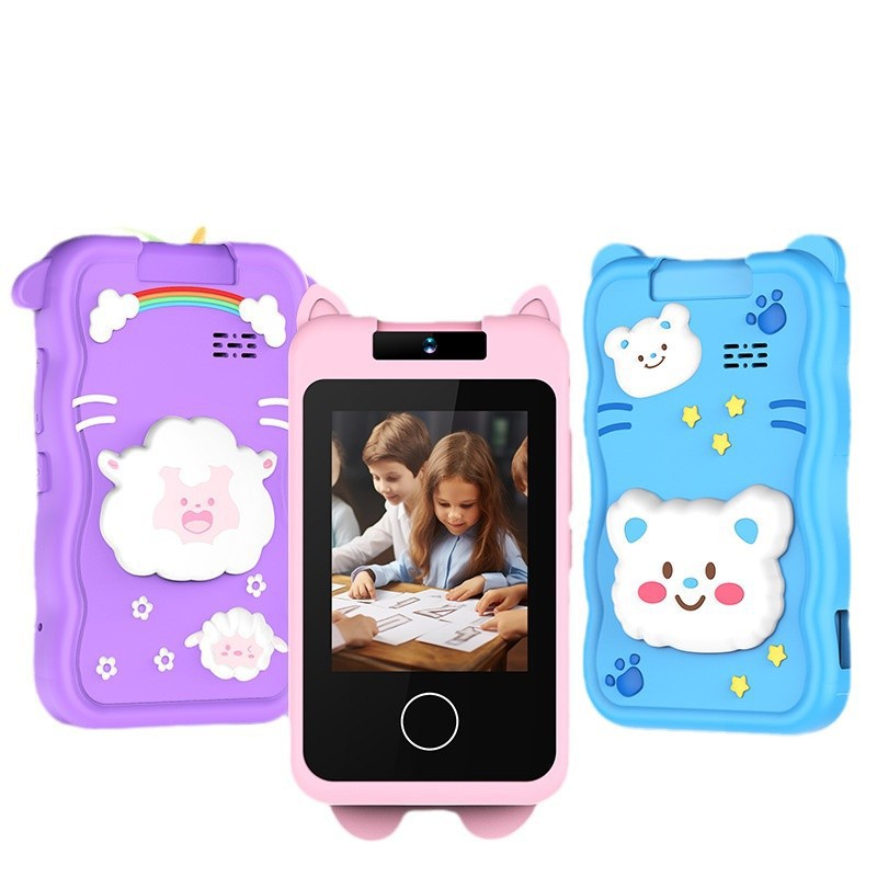 Cross-Border Amazon Hd Kidsren's Mobile Phone Digital Camera Reversible Slr Photo Touch Early Education Educational Cartoon