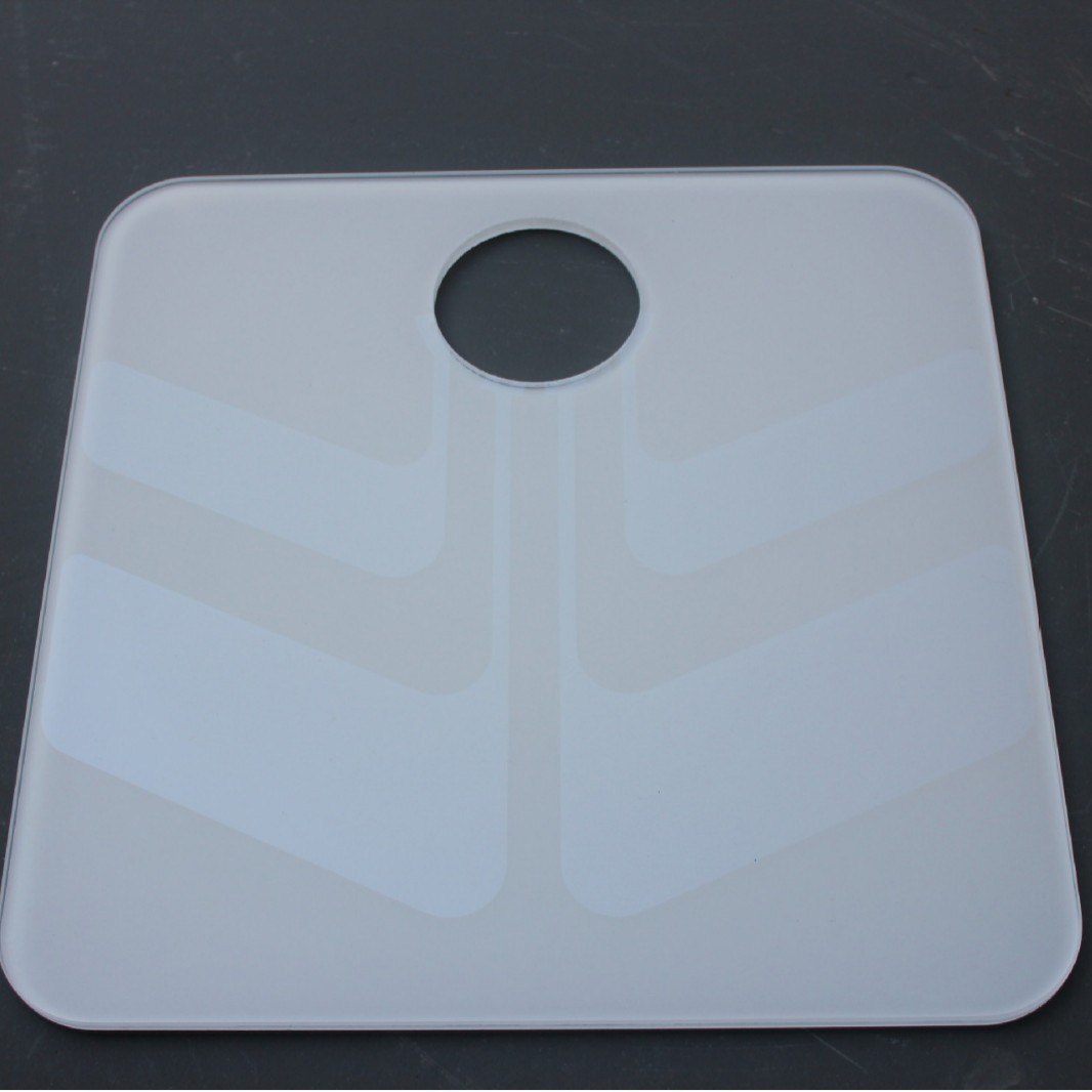 Customized Mouse Pad Glass, Human Scale Glass, Sample Customization Processing