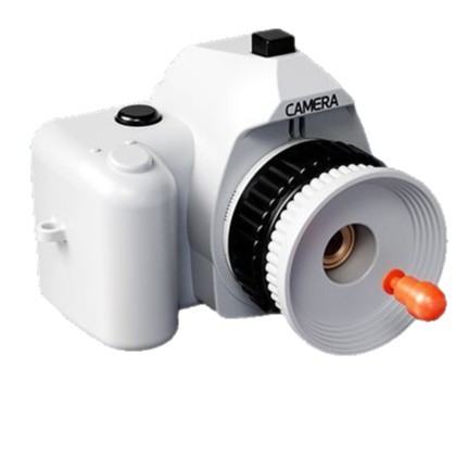 New Trendy Soft Bullet Gun Children's Camera Soft Bullet Gun Camera Agent Soft Bullet Camera Children's Gift Children's Toy