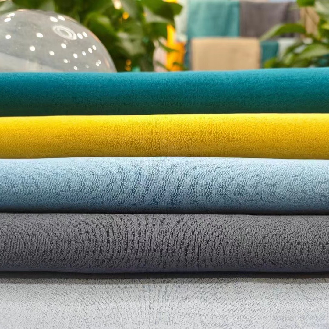 Supply Waterproof, Anti-Fouling, Dust-Proof, Fully Blackout, Three-Proof Curtain Fabric, Mediterranean 13 Colors Optional Technology Cloth Sunshade