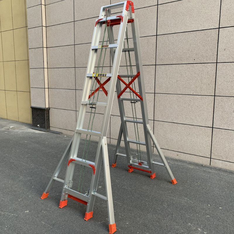 Multifunctional Adjustable Herringbone Ladder