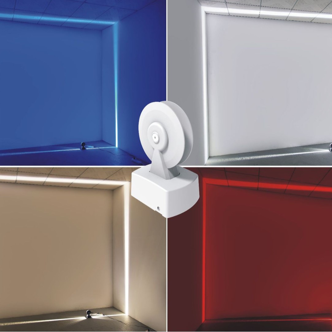 360-градусный светильник для подоконников Knife RGBW, уличный ландшафтный светильник для коридоров, DMX512 атмосфера для дверей и окон