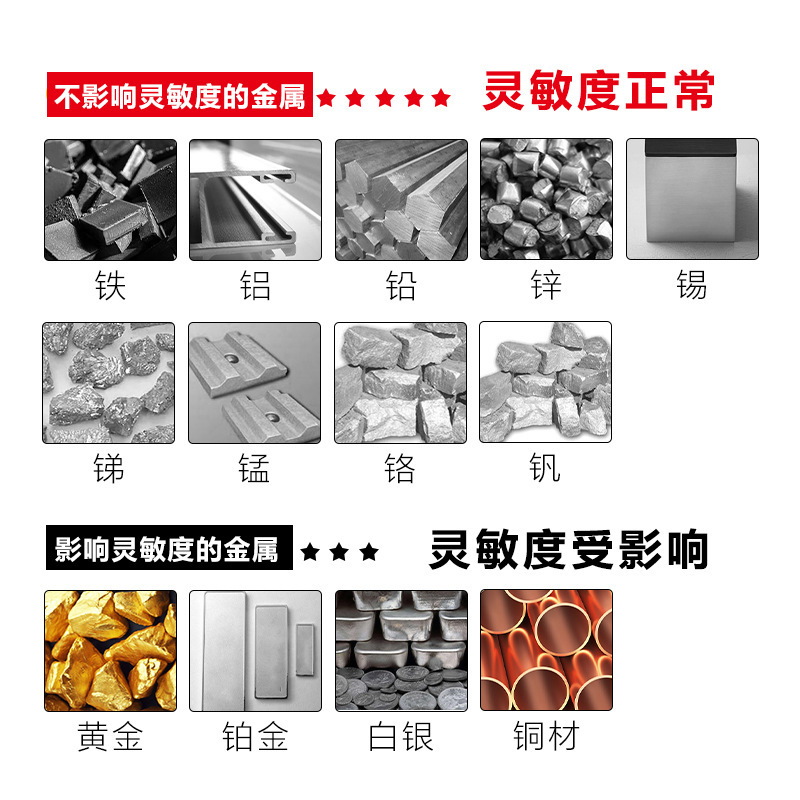 Handheld high sensitive detector MD3003B1 examination room Airport station security check high precision practical metal detector