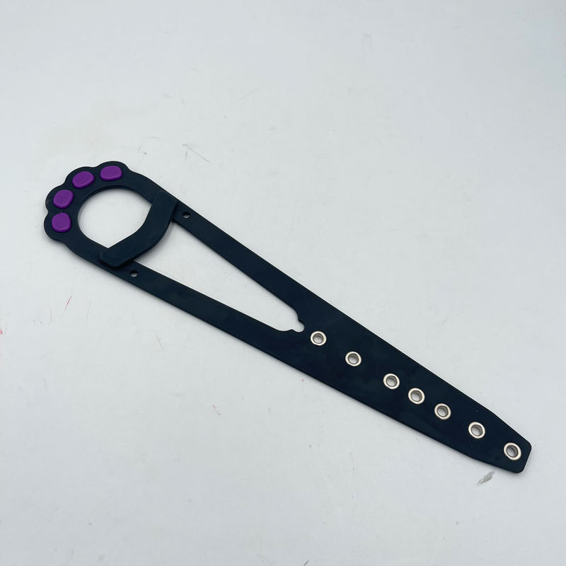 New cat door bracket Latch cat door replacement installation quick elastic lock with cat door Holder Latch