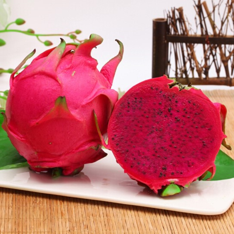 Pitaya Hainan Jindu No.1 Red Heart Pitaya Fresh Pregnant Women Fruit Red Meat Honey Bao Non Hainan Red Hydrangea