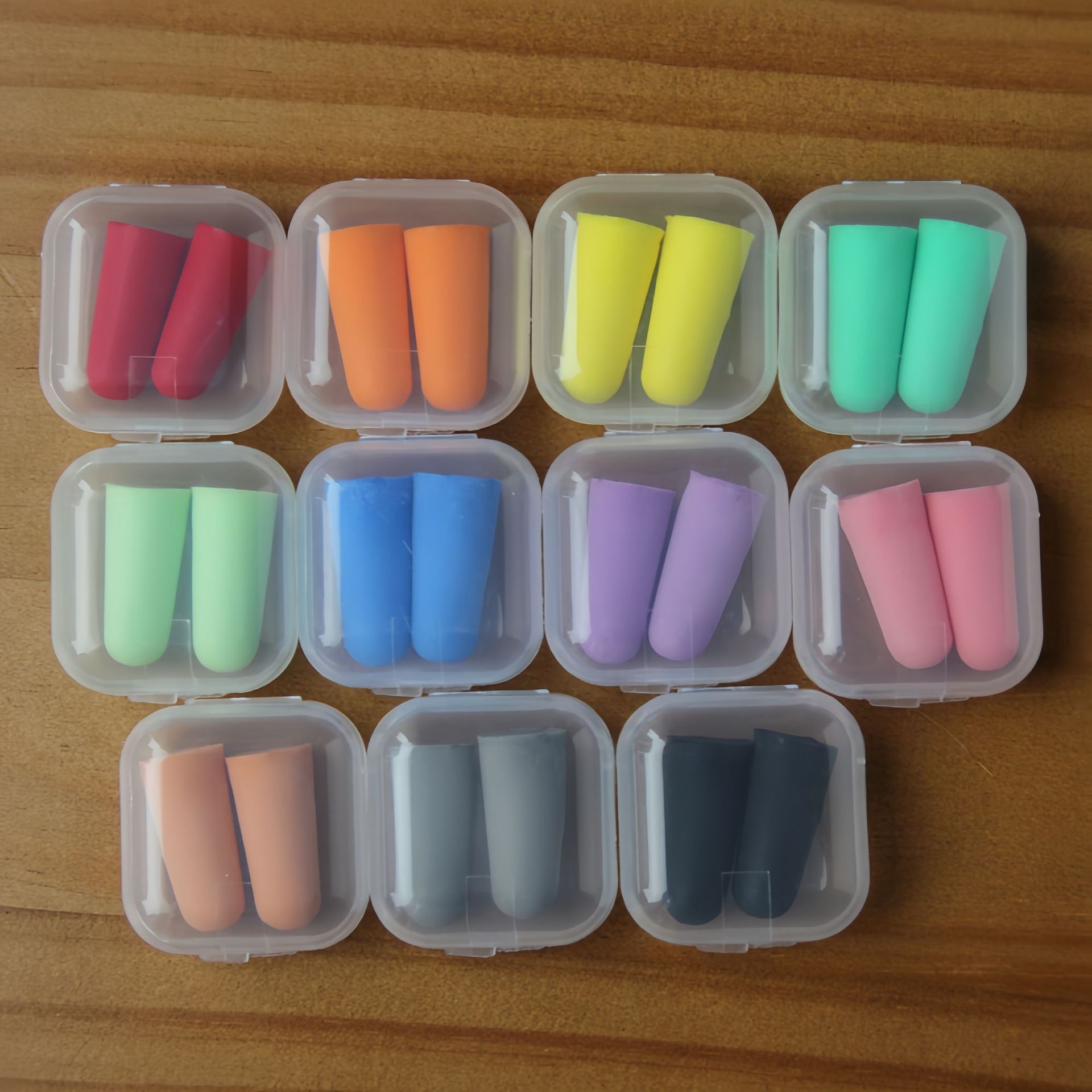 Manufacturers sleep sleep anti-noise learning noise reduction sound insulation slow rebound aviation factory protective sponge PU earplugs