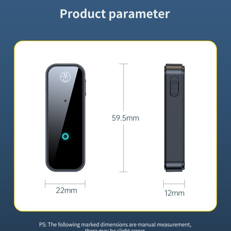 C28 Explosive MP3 Bluetooth 5.0 Audio Adapter 2-in -1 Bluetooth Receiver Transmitter Converter FM Call
