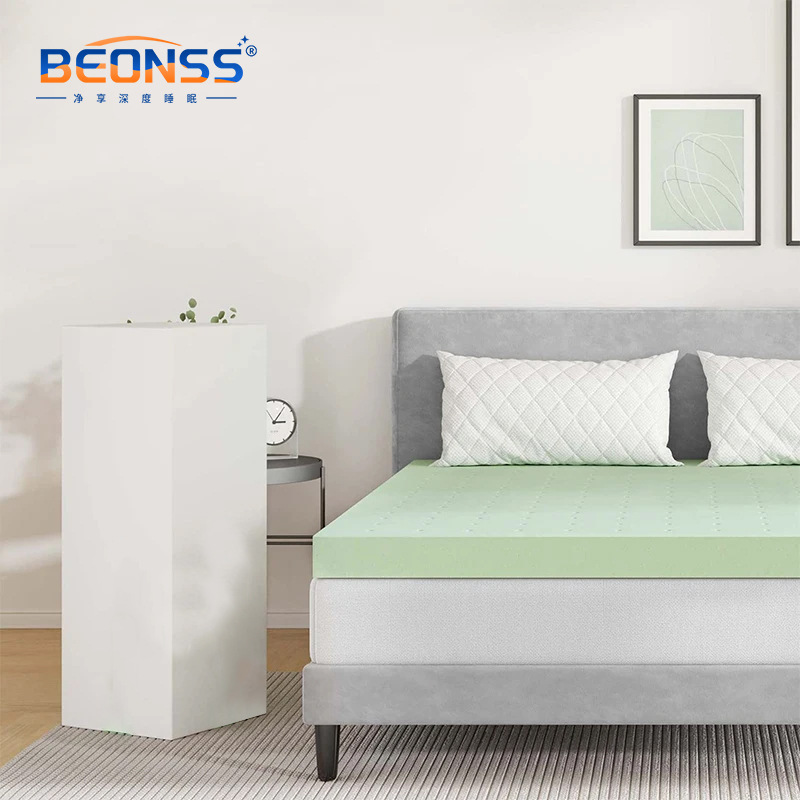 Матрас из мемори-фома с зеленым чаем, перфорированный, дышащий, летний специальный матрас, тонкий коврик 35D, медленный откат татами
