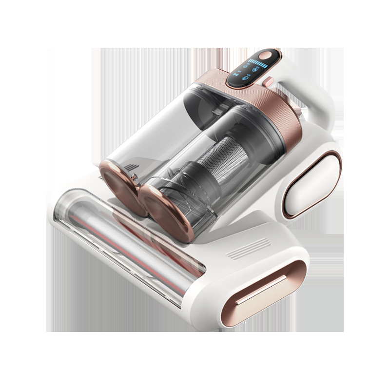 New Roller Brush Double Dust Cup Beat Filter Mite Removal Instrument UV Sterilization Household Ultrasonic Mite Removal Instrument