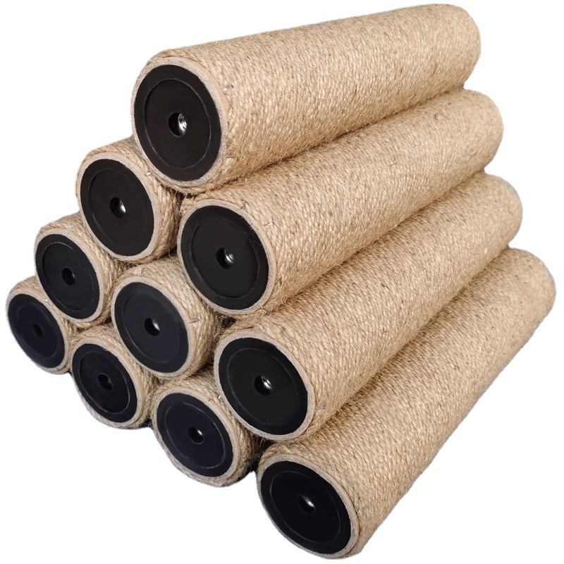 Hemp Rope Pillar Cat Climbing Frame Pillar Jute Sisal Replacement Pillar Cat Grab Pillar Self-made Sky Pillar DIY Explosions