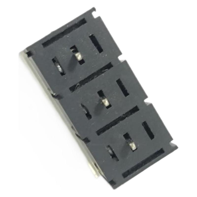 Fence type terminal DC45-11/KF62C-11.0 6P with cover middle foot terminal