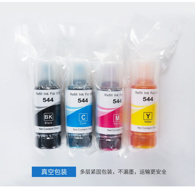 Suitable for Epson 544 Ink Color Inkjet Dye 3150 South America North America 522 Printer Blue Yellow