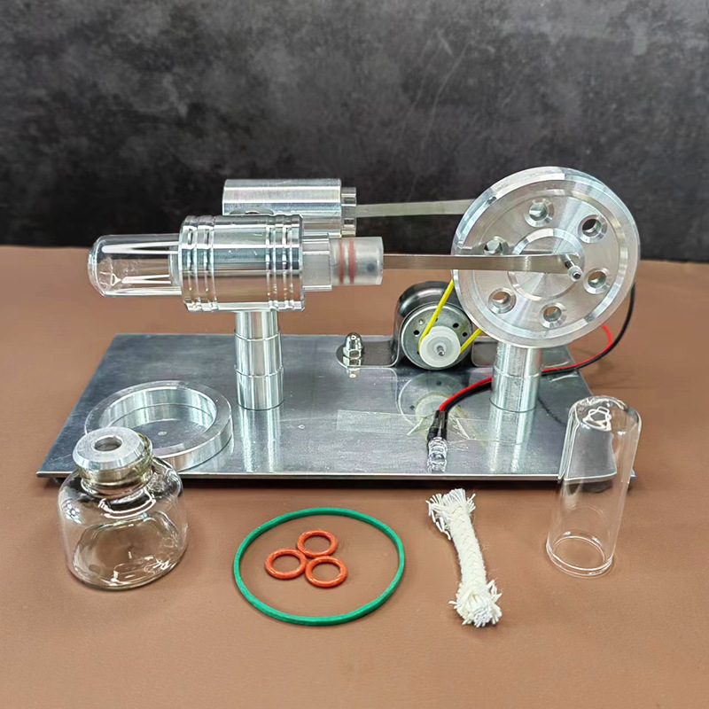 Stirling engine external gas turbine micro generator birthday gift engine steam engine model engine mini