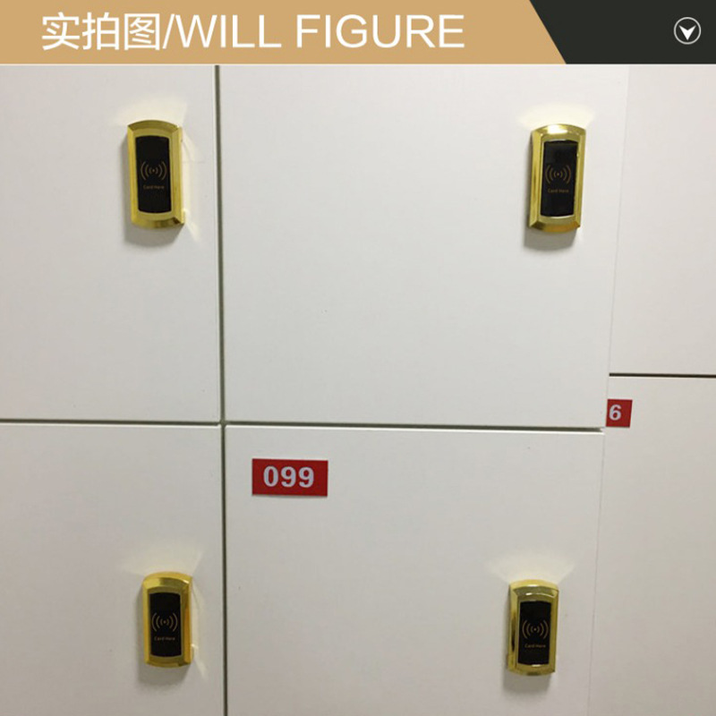 Sauna Room Sensor Lock Locker Electronic Lock Gym Cabinet Door Ic Lock Smart Card Lock