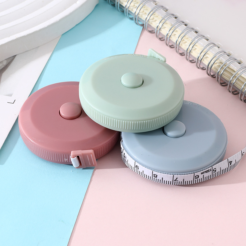 Scandinavian Style Small Tape Measure Mini Tape Measure Multi-Functional Tape Measure High Precision 1.5m Tailor Measurements Clothing Soft Tape Measure