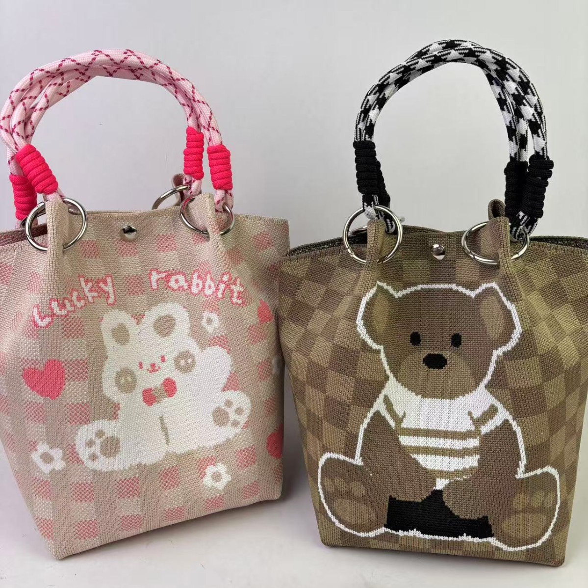 Новая корейская стильная ведерко-сумка, модная, милая, белая пагода, высококачественная сумка, большой объем, сумка на магнитной кнопке