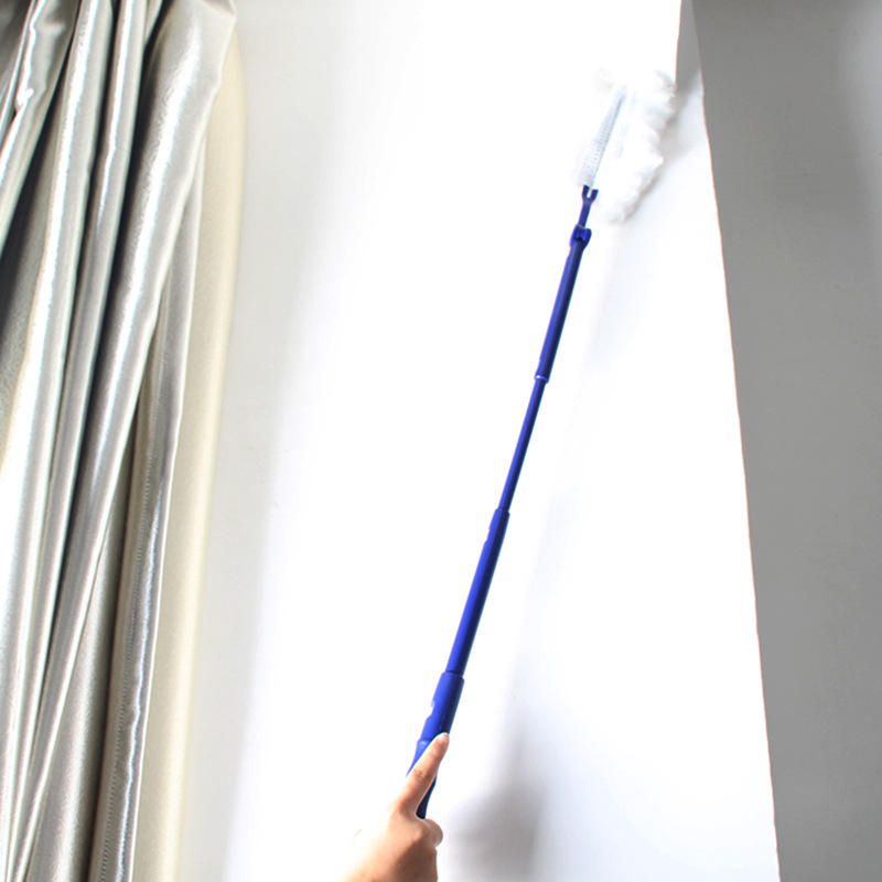 Electrostatic Dust Duster for Desktop Cleaning, Dust Removal, Household Use, Car Use, Ceiling Use, Telescopic Rod Dust Duster, Washable