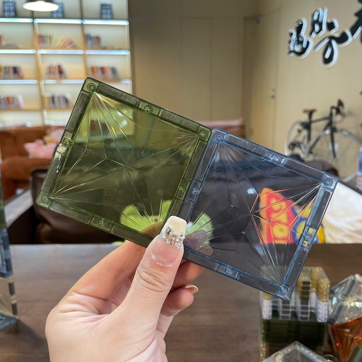 Nature Magnetic Tablets Square Refill Loose Tablets Color Window Magnetic Tablets Boys Girls Children's Educational Toys