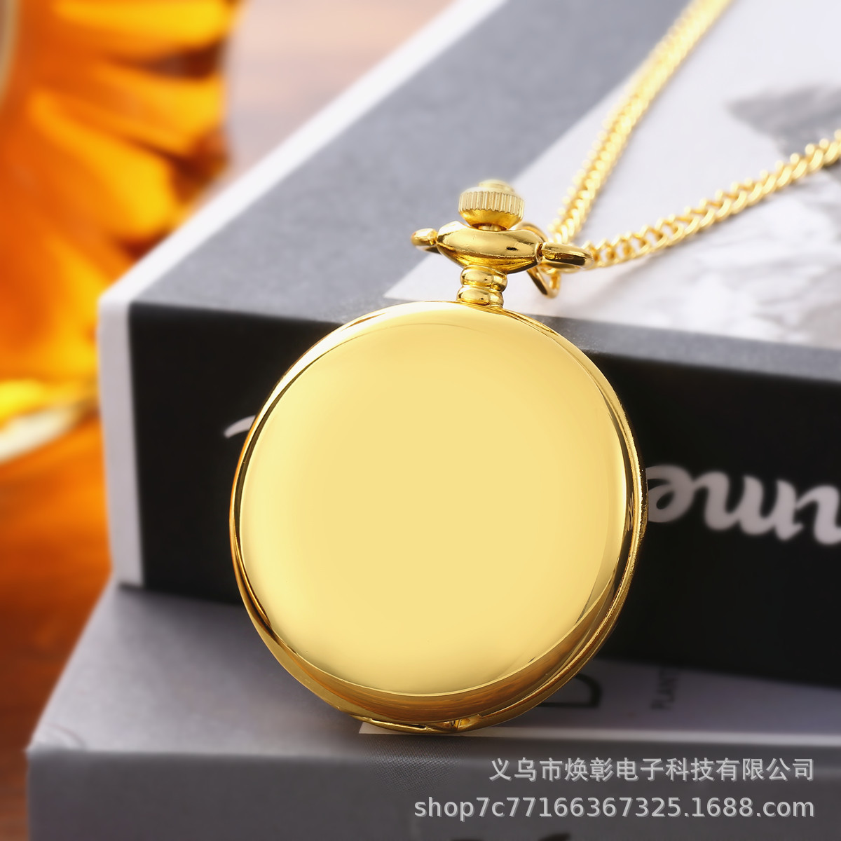 Delta Force Saiyed Pocket Watch Game Peripheral Gift Necklace Watch Polished Retro Gold Large Pocket Watch