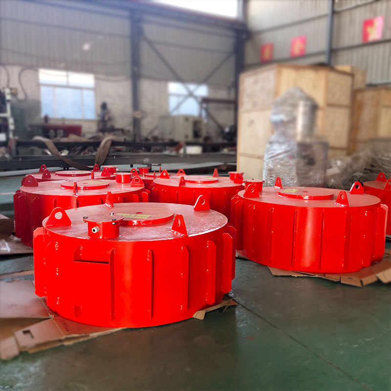 Hanging Electromagnetic Iron Remover Disc Type Iron Removal Equipment Strong Magnetic Automatic Iron Suction Stone Self-Unloading Belt Iron Remover