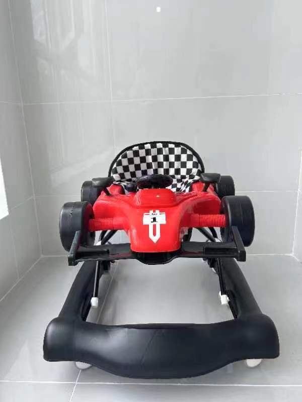 Baby Walker for Male and Female Babies, Anti-0-shaped Legs, Multi-functional Learning to Walk, Can Sit and Push, Dual-use, Anti-rollover