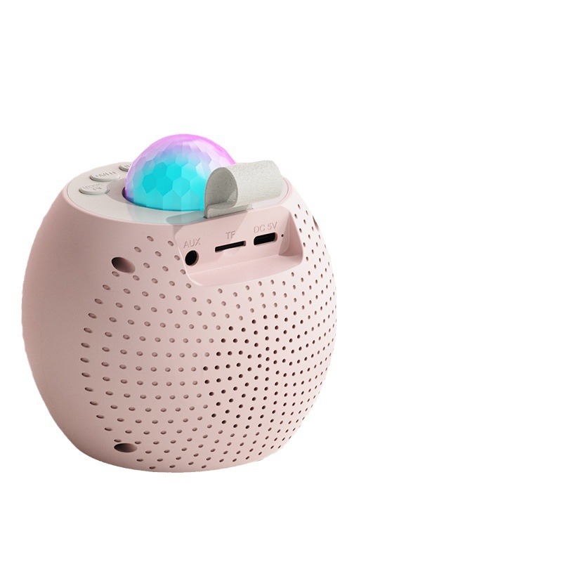 Projection Starry Sky Lamp Bluetooth Karaoke Audio All-In-One Machine with Microphone Split Microphone Outdoor Speaker Ktv Set