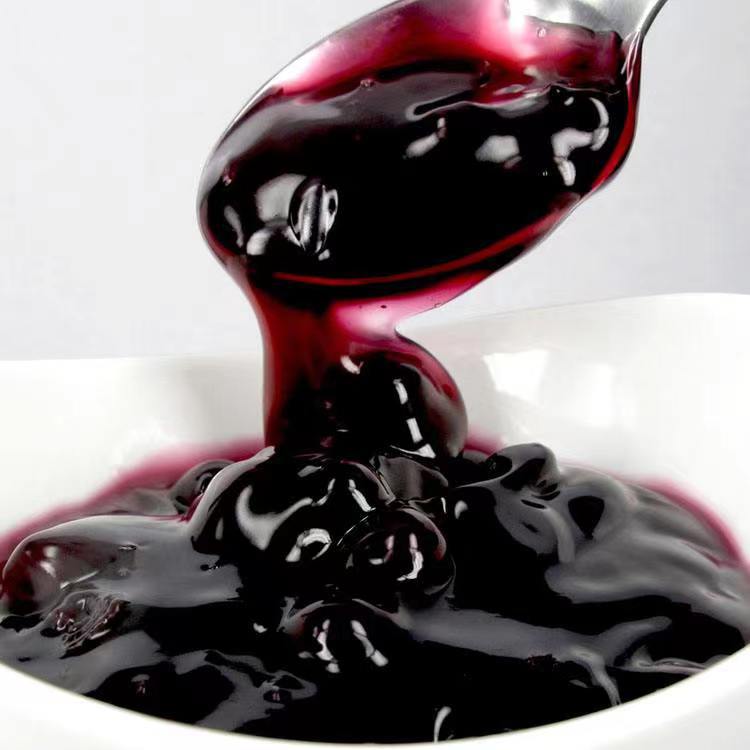 Blueberry Jam Healthy Spread for Bread Toast Breakfast Dessert Kids Breakfast Sauce Baking Seasoning