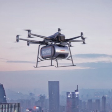 Logistics Transportation Intelligent Driving Electric Vertical Take-Off and Landing Aircraft Evtol Express Delivery Drone L Version