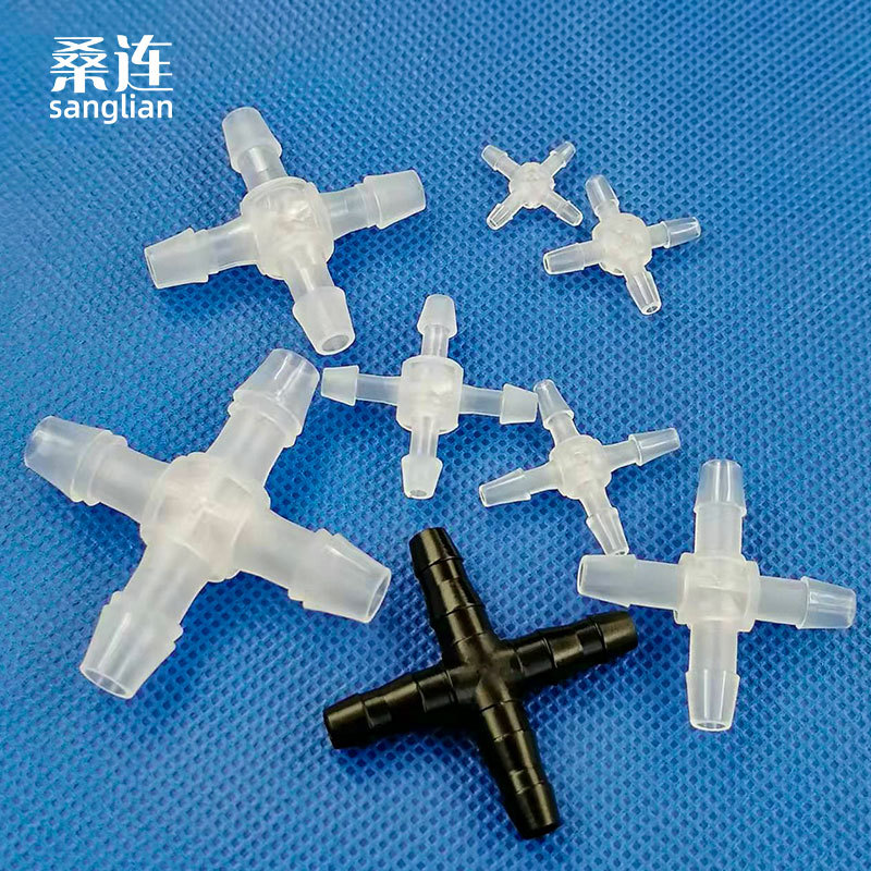 Multi-Way Plastic Connector Cross-Type Four-Way Five-Way Six-Way Seven-Way Equal Diameter Pagoda Hose Rubber Hose Silicone Hose Water Separator