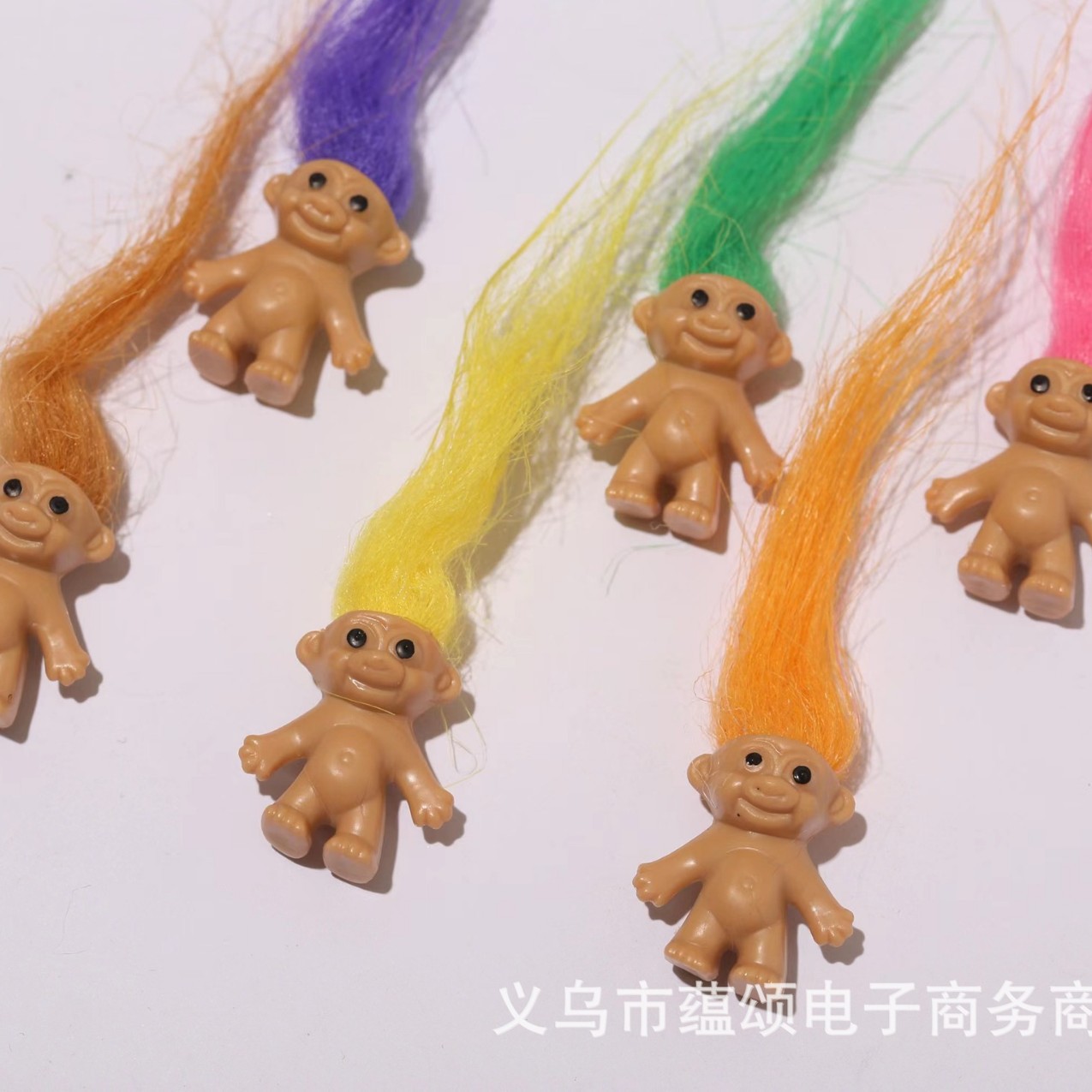 Factory Direct Sales in stock supply monochrome hair child doll magic hair elf mini long hair ugly baby doll wholesale