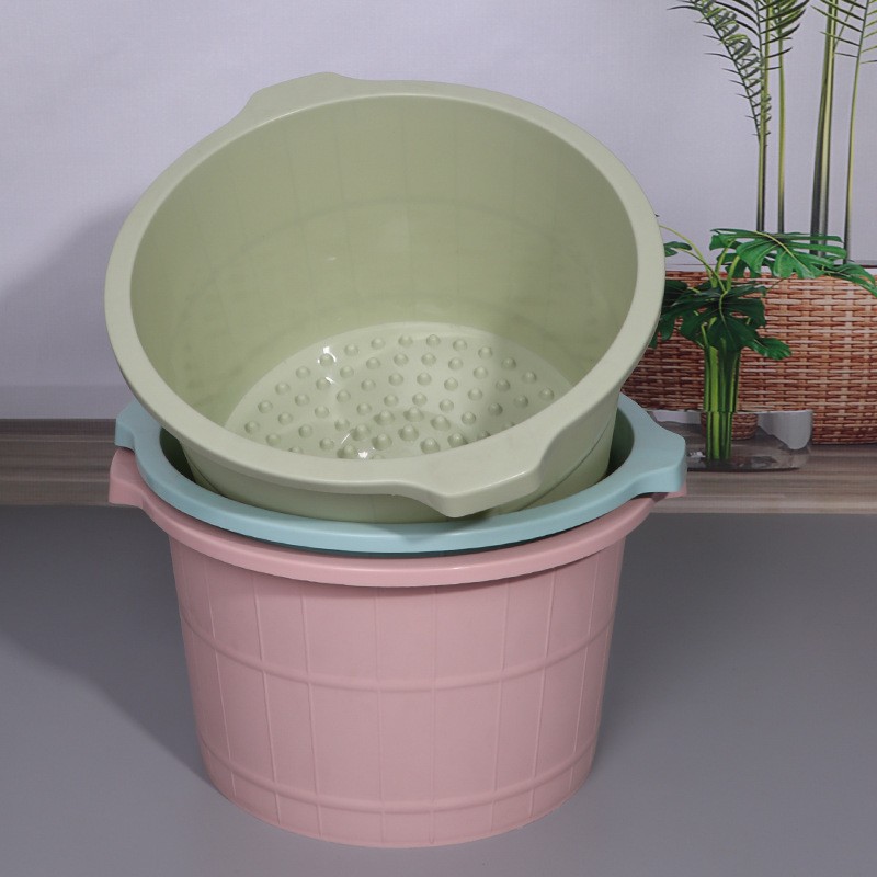 Footbath Footbath Bucket Foot Massage Footbath Footbath Bucket Foot Massage Footbath Basin Raised Dot Footbath Basin