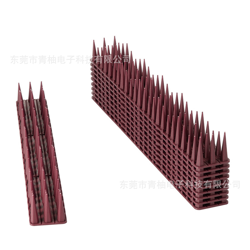 Cross-Border Popular Multi-Functional Anti-Bird Spikes 12 Pieces in Color Box 43cm Plastic Bird Repellent Spikes Anti-Theft Anti-Bird Spikes Electricity