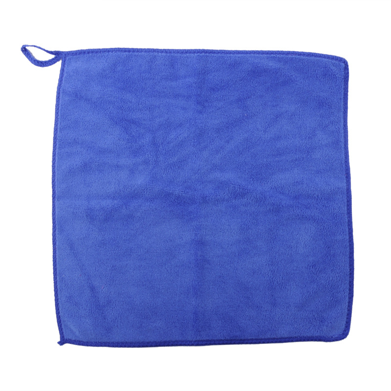 Small Towel Housekeeping Cleaning Wipe Thickened Water Absorbing Wipe Floor Wipe Glass Car Wash Wipe Tablecloth Fiber Square Towel