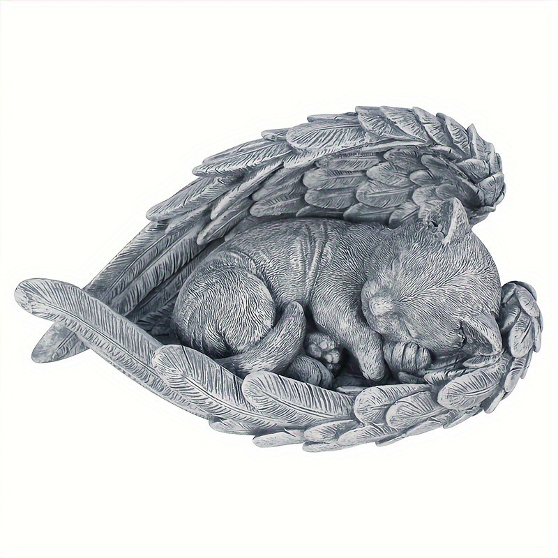 2026 New Cross-Border Dropshipping Indoor and Outdoor Memorial Stone Angel Pet Memorial Stone Cross-Border Dropshipping